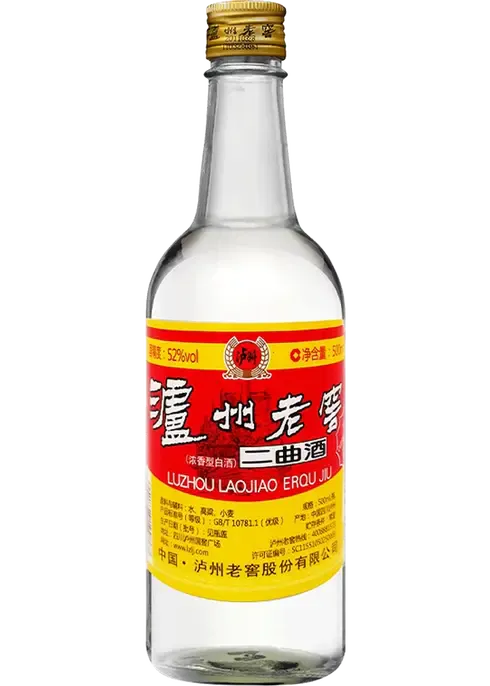 Lu Zhou Lao Jiao Er Qu Jiu 104 Proof 750ml - Allendale Wine Shoppe