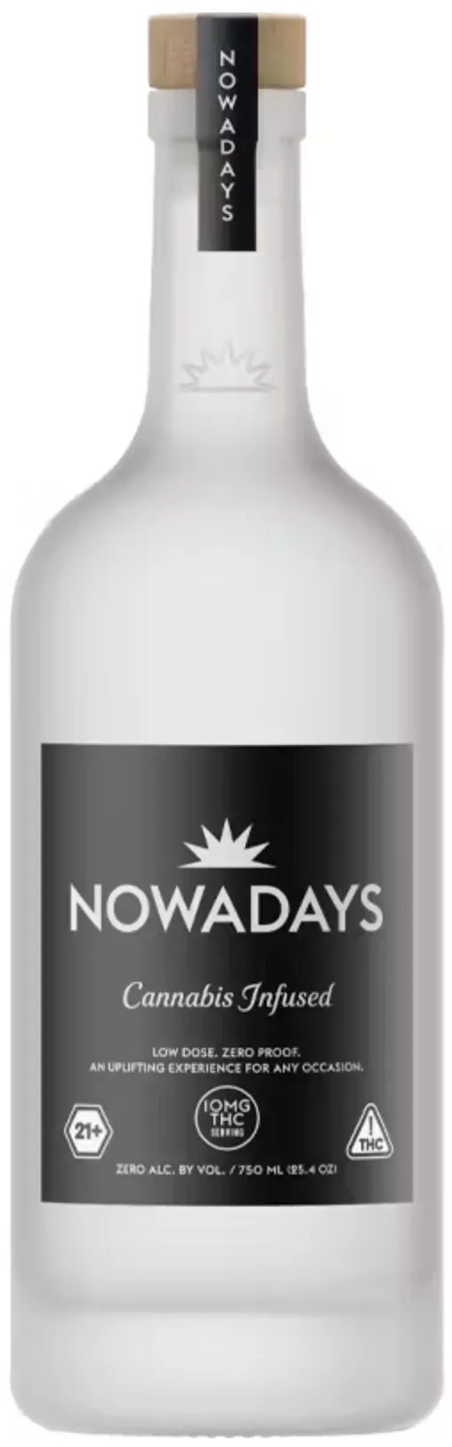 Nowadays High Dose Cannabis Infused Beverage 10mg THC 750ml - Vine