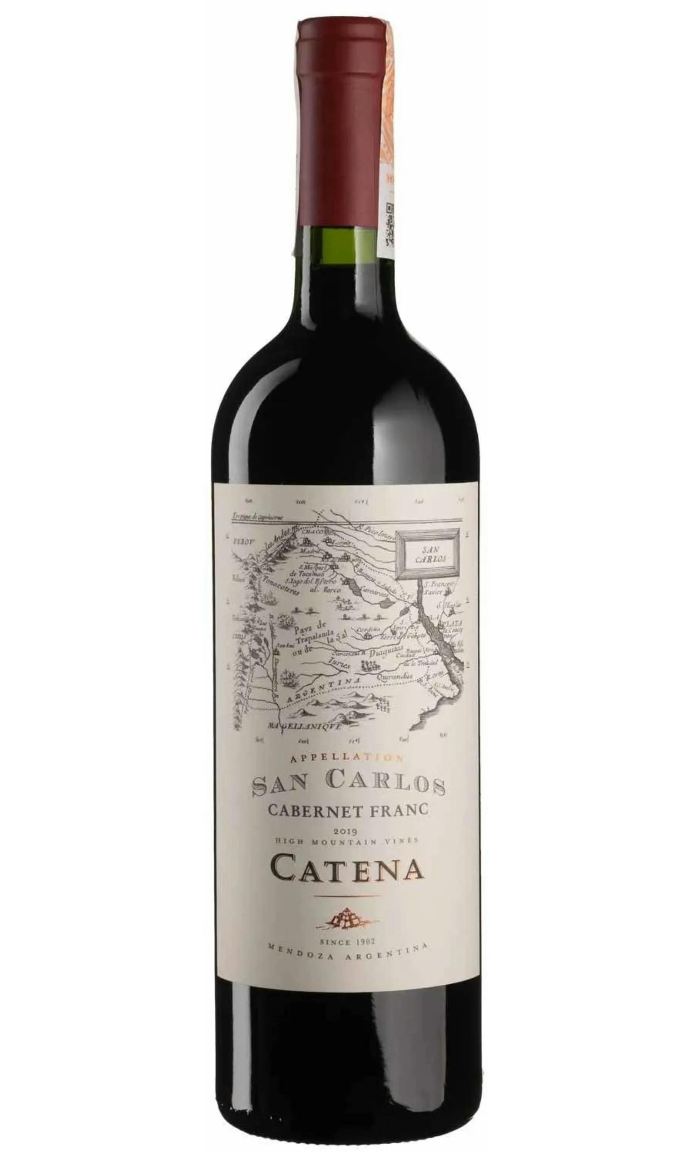 Vino Catena Appellation Catena Wine Catena San Carlos Cabernet Franc Catena  Zapata Appellation San Carlos Cabernet
