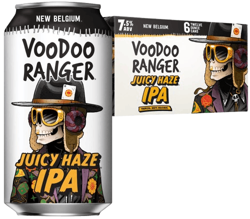 New Belgium Voodoo Ranger Juicy Haze IPA 6 pack 12 oz. Can