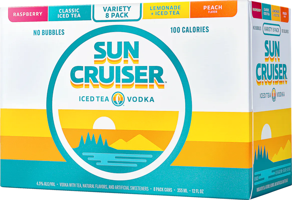 Sun Cruiser Variety 8 pack 12 oz. Can - Hoboken Vine