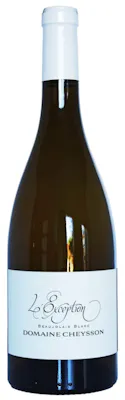 Domaine Cheysson Beaujolais Blanc l'Exception 2024