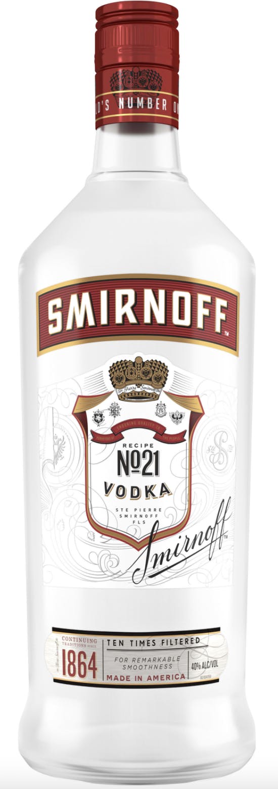 Smirnoff Classic No. 21 Vodka 1.75L - Bottle Shop of Spring Lake