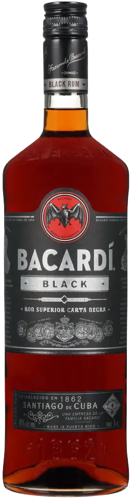 Bacardi Black Rum 1L
