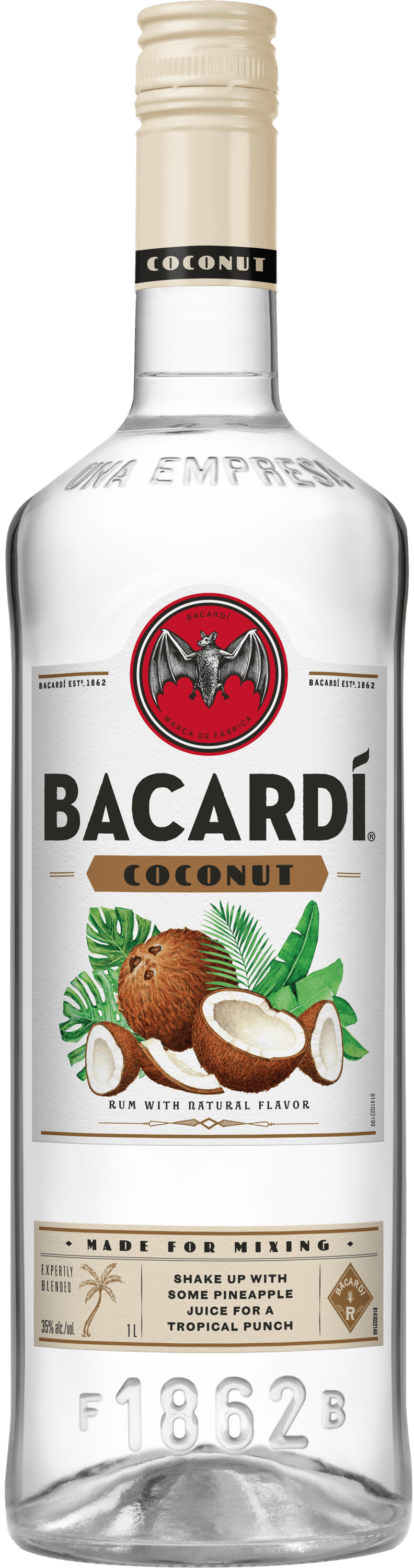 Bacardi Coconut Rum 1L