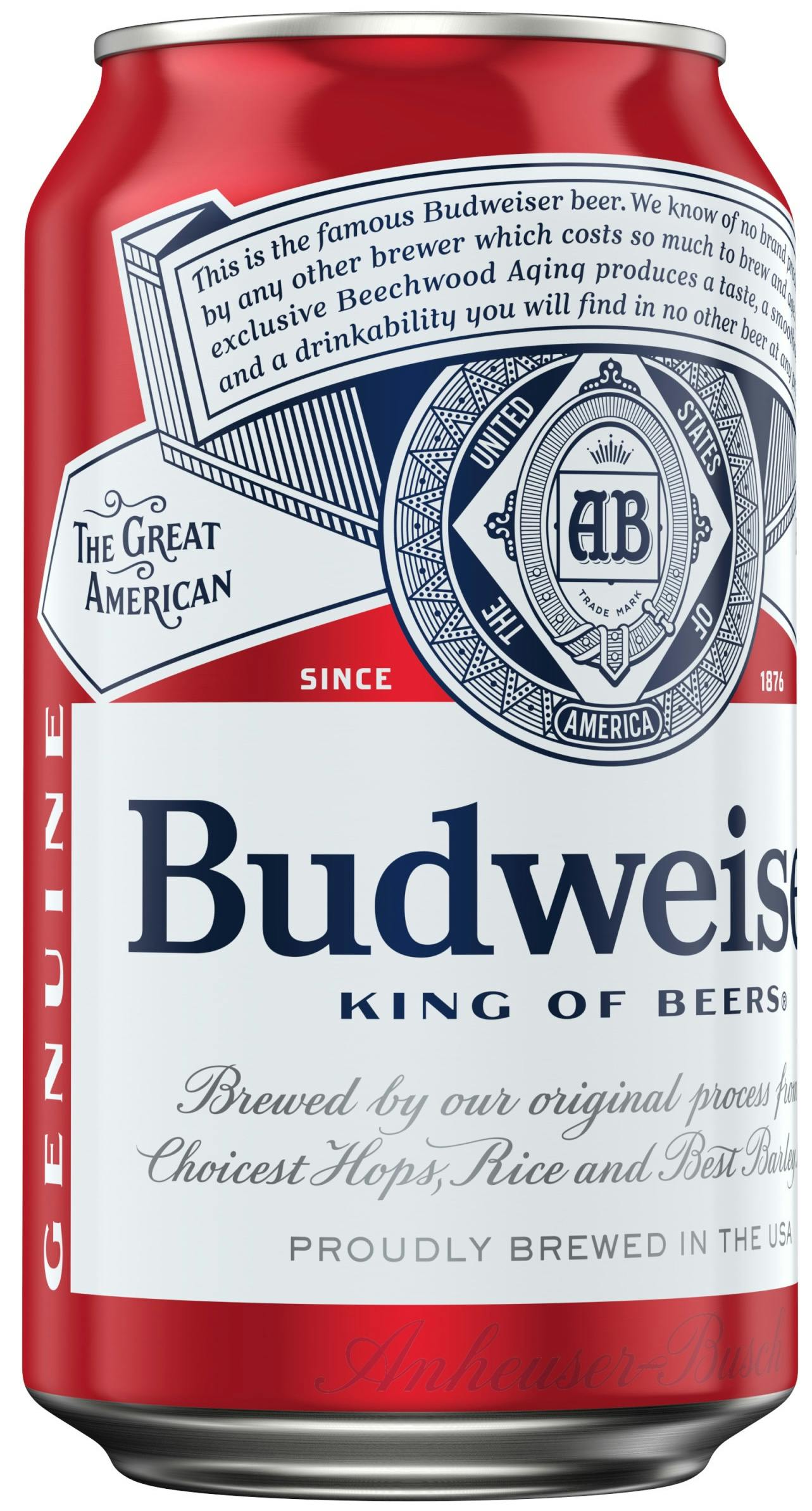 Budweiser Beer 12 oz. Can