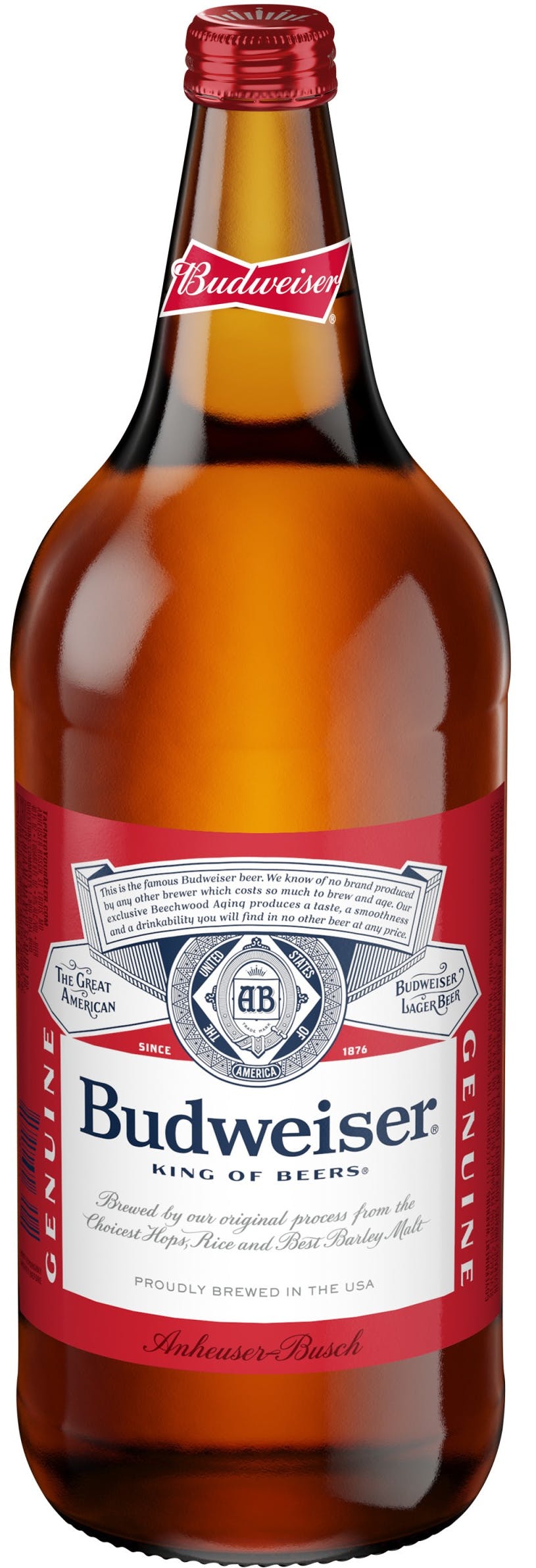 Budweiser Beer 40 oz. Bottle - Argonaut Wine & Liquor