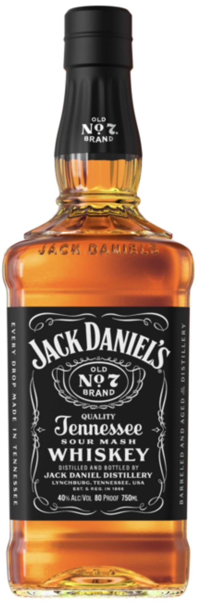 Jack Daniel's Black Label Old No. 7 750ml - Yankee Spirits Jack Daniel's Black Label Old No. 7 750ml - Yankee Spirits