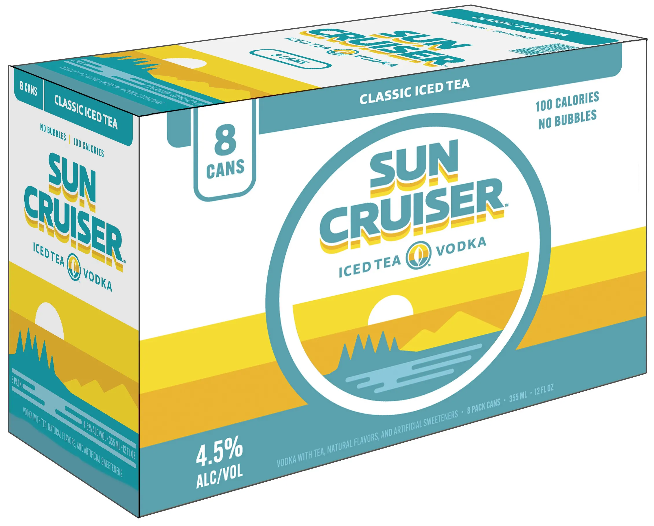 Sun Cruiser Iced Tea Vodka 8 pack 12 oz. Can - Allendale Wine Shoppe