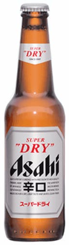 Asahi Super Dry Rice Lager 6 pack 12 oz. Bottle