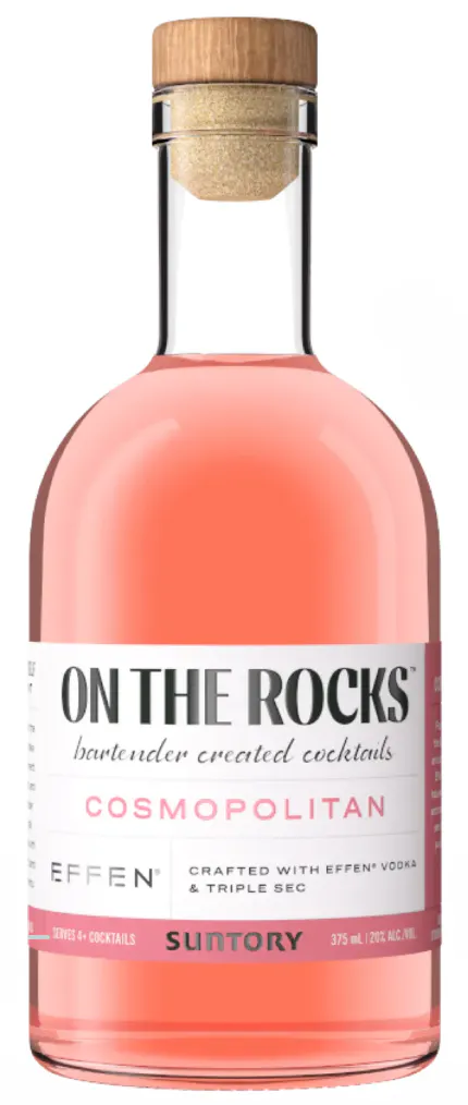 On The Rocks Premium Cocktails The Effen Cosmopolitan 375ml