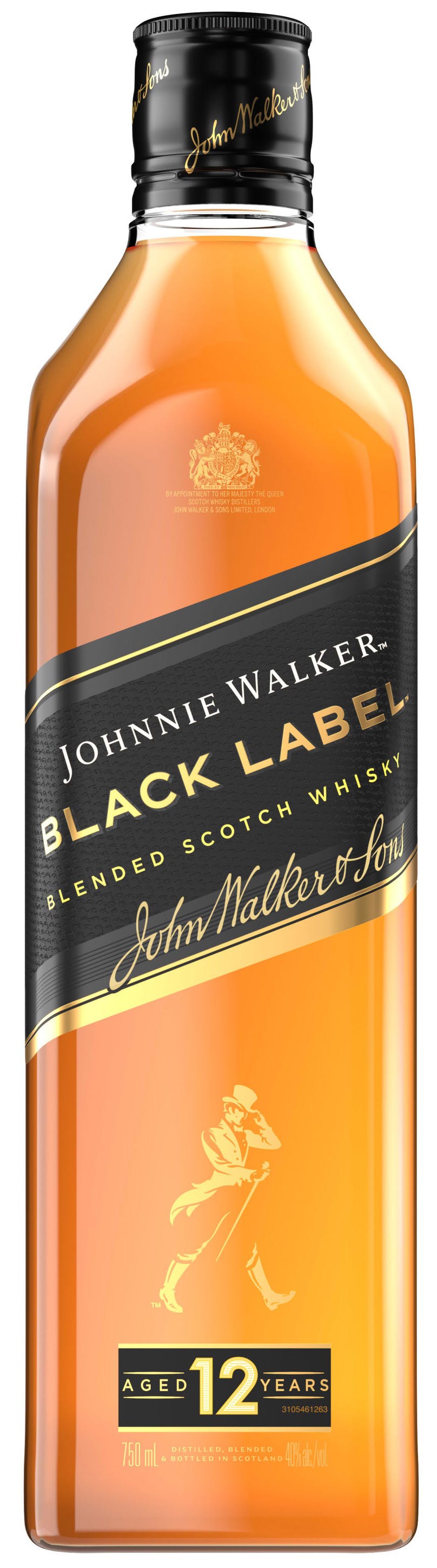 Johnnie Walker Black Label Blended Scotch Whisky 12 year old