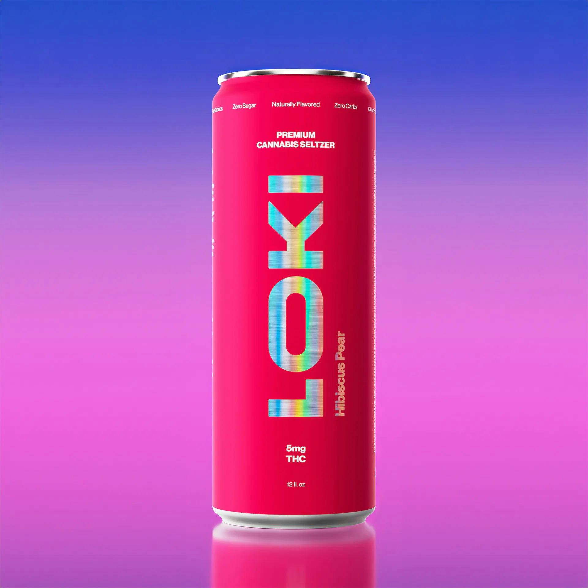 Hi5 Cannabis Beverages Blueberry Lemonade 5mg THC 4 pack Can