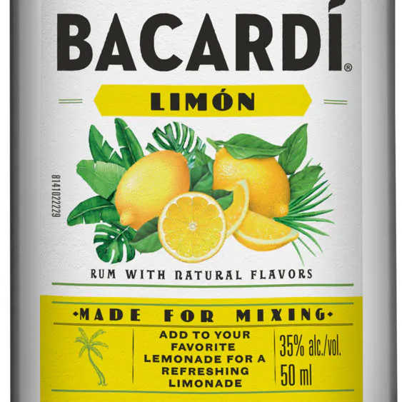Bacardi Limon 50ml - Yankee Spirits