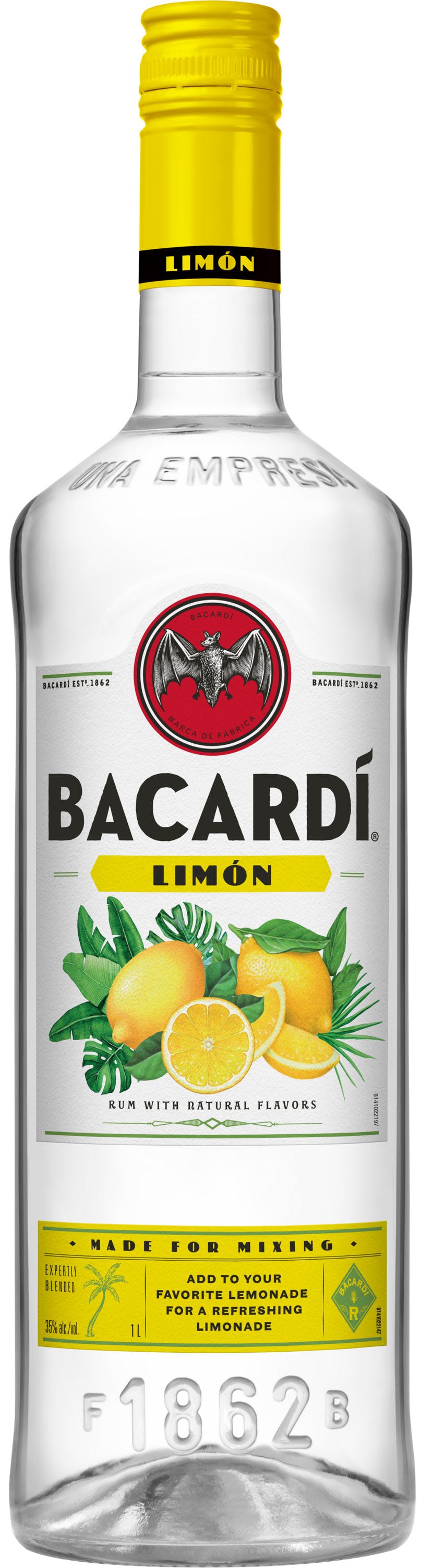 Bacardi Limon 1L Domaine Franey