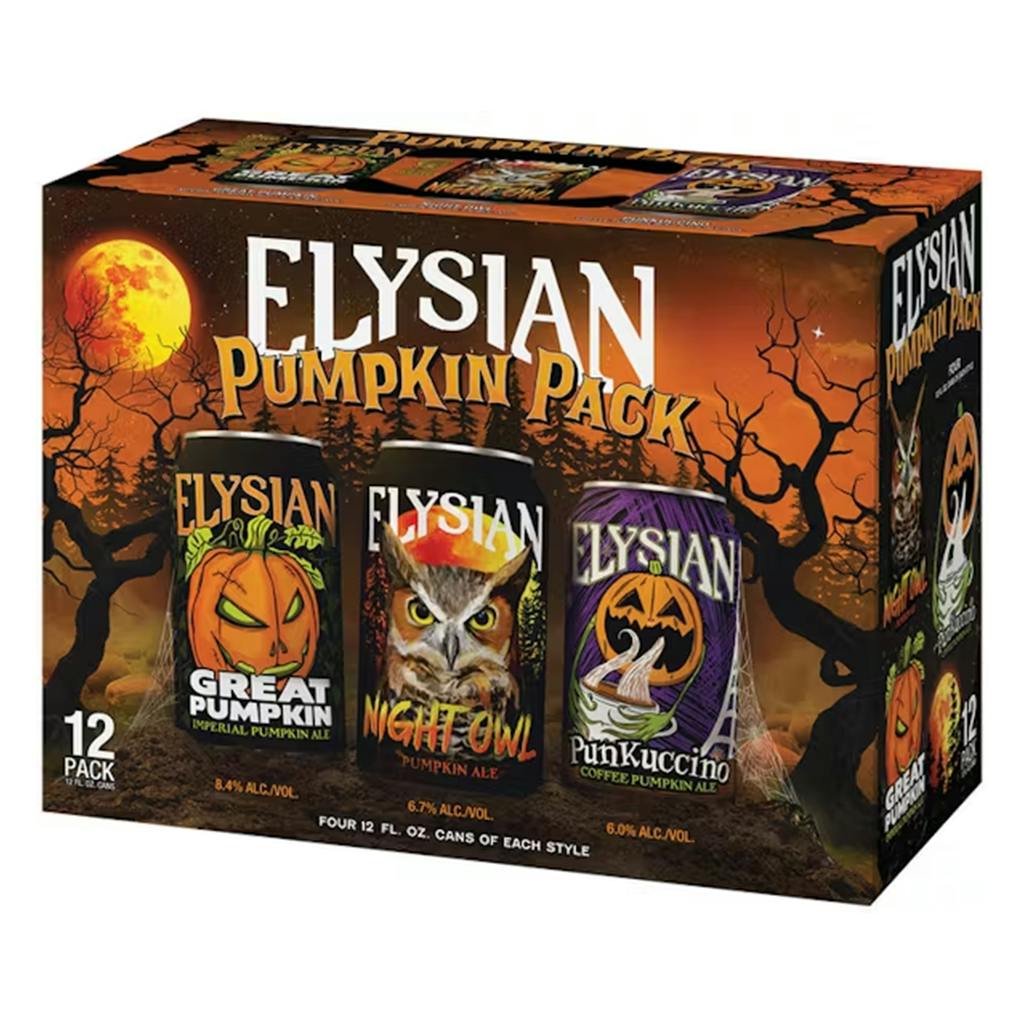 Elysian Pumpkin Pack Variety Pack 12 pack 12 oz. Can - Yankee Spirits