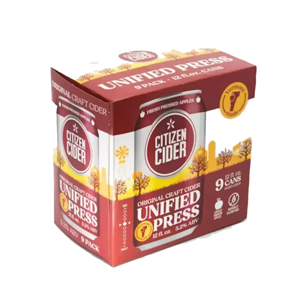 Citizen Cider Unified Press Hard Cider 9 pack 12 oz. Can - Yankee