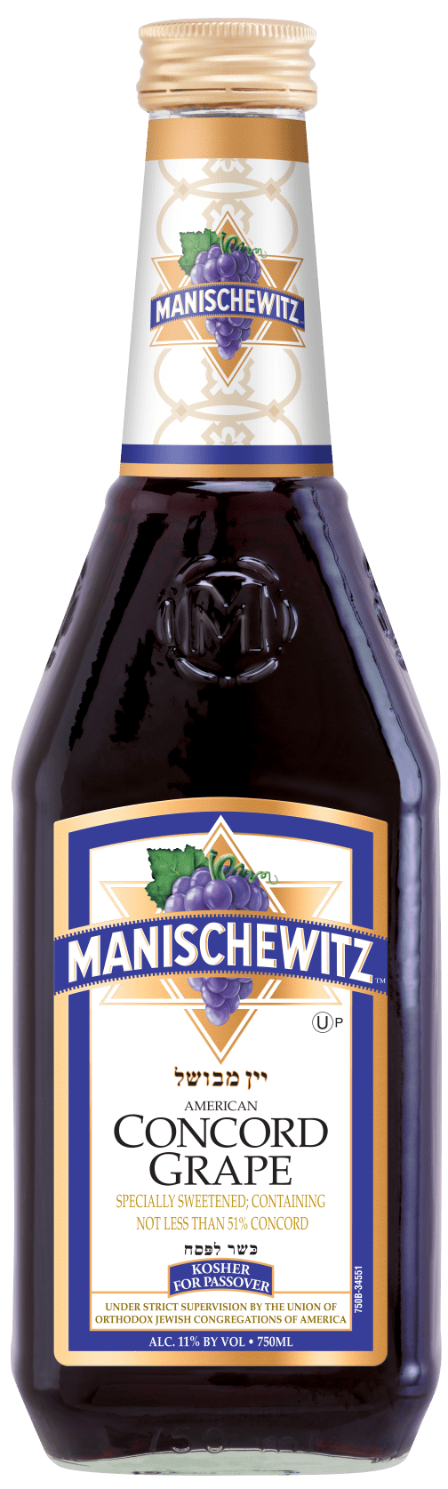 Manischewitz Concord Grape 750ml