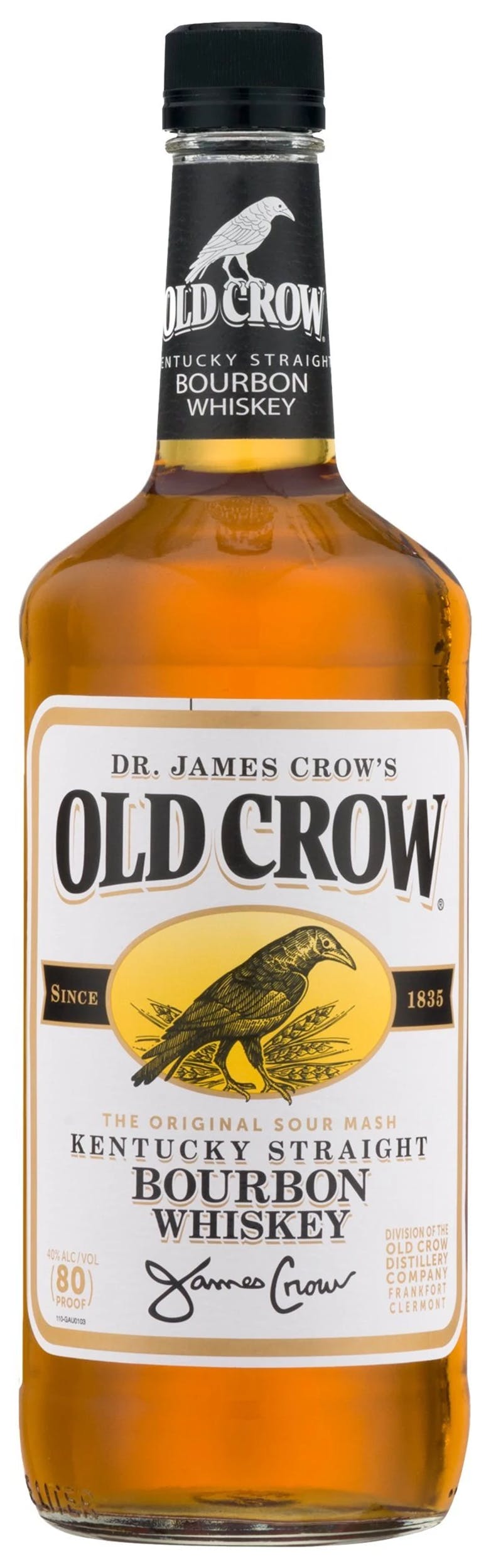 Old Crow Kentucky Straight Bourbon Whiskey 1L - Bouharoun's Fine