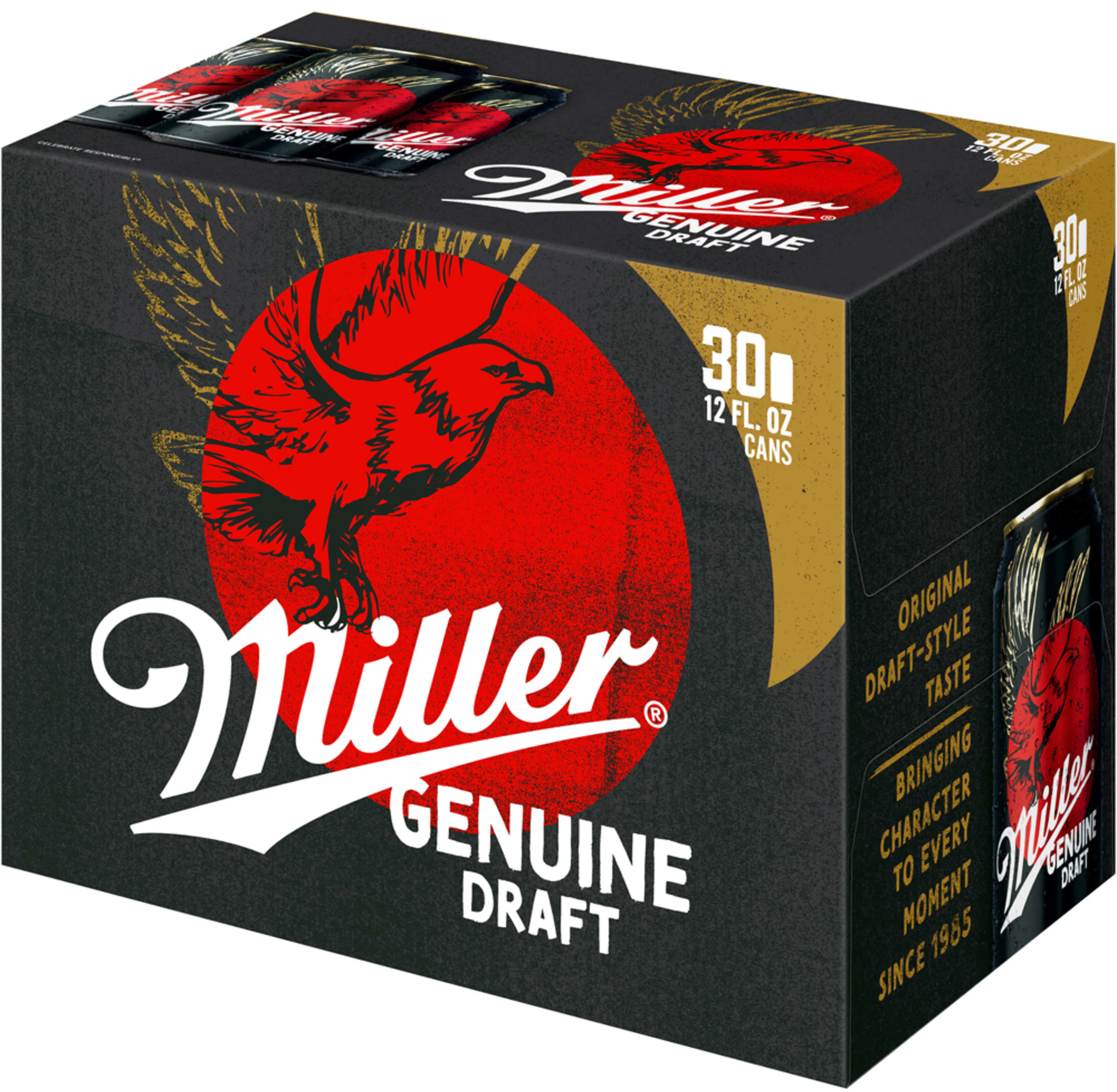 Miller Genuine Draft 30 pack 12 oz. Can - Vine Republic