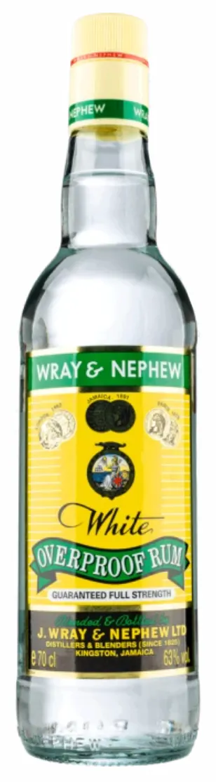 J. Wray & Nephew White Overproof Rum 750ml - Yankee Spirits