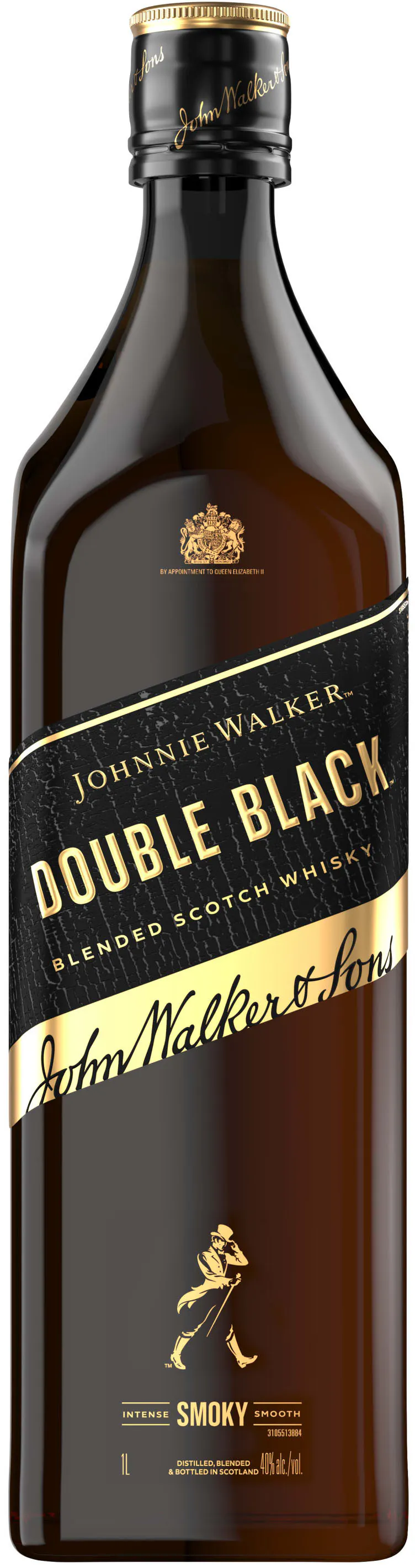 Johnnie Walker Double Black Blended Scotch Whisky 750ml - Stirling