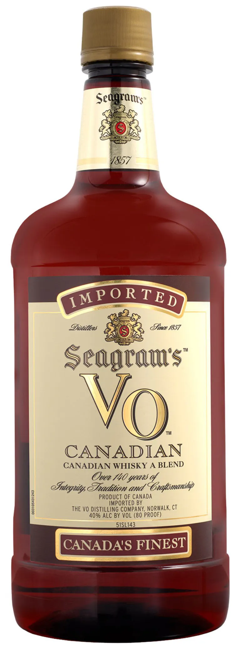 Seagram's VO Blended Canadian Whisky 1.75L