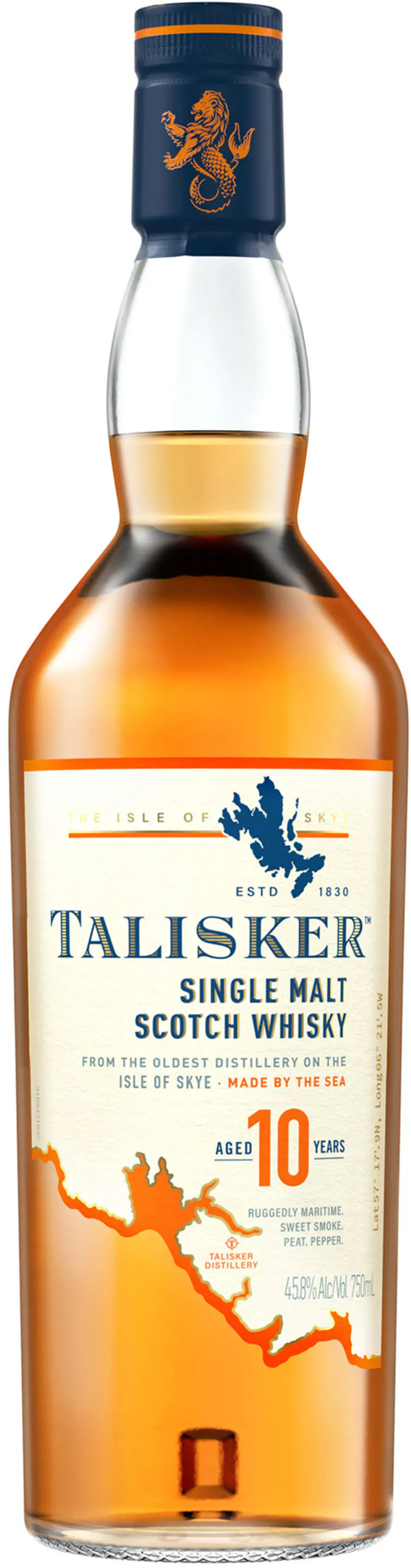 Talisker Single Malt Scotch Whisky 10 year old 750ml