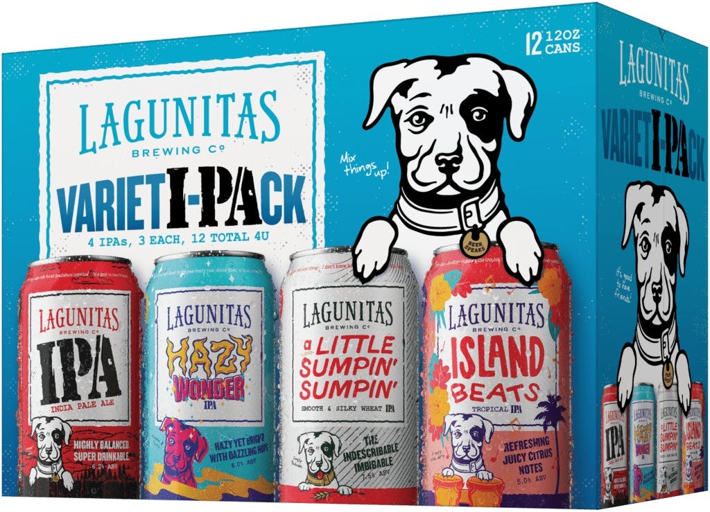 Lagunitas Varieti-Pack IPA 12 pack 12 oz. Can