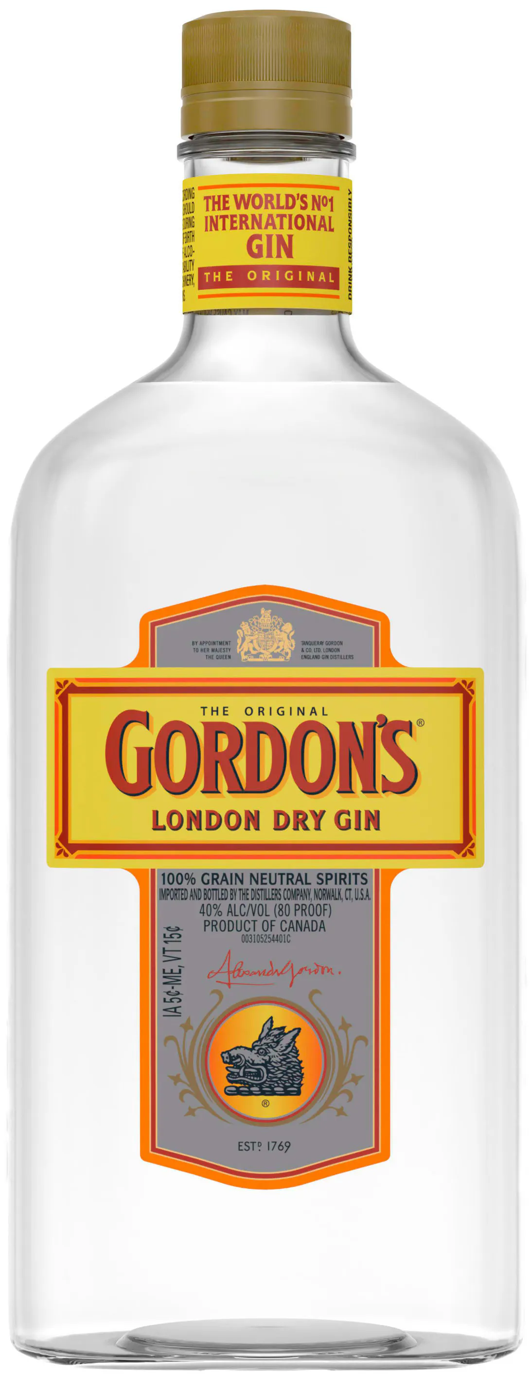 Gordon's Special Dry London Gin | 37.5% Vol | 1.5L Uganda