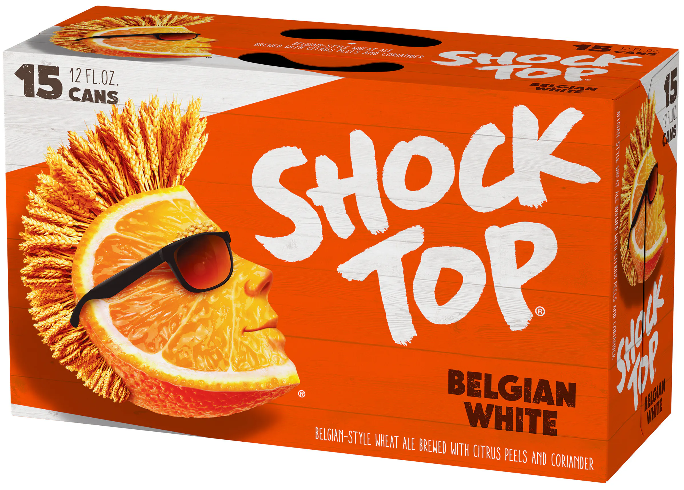 Shock Top Belgian White 15 pack 12 oz. Can