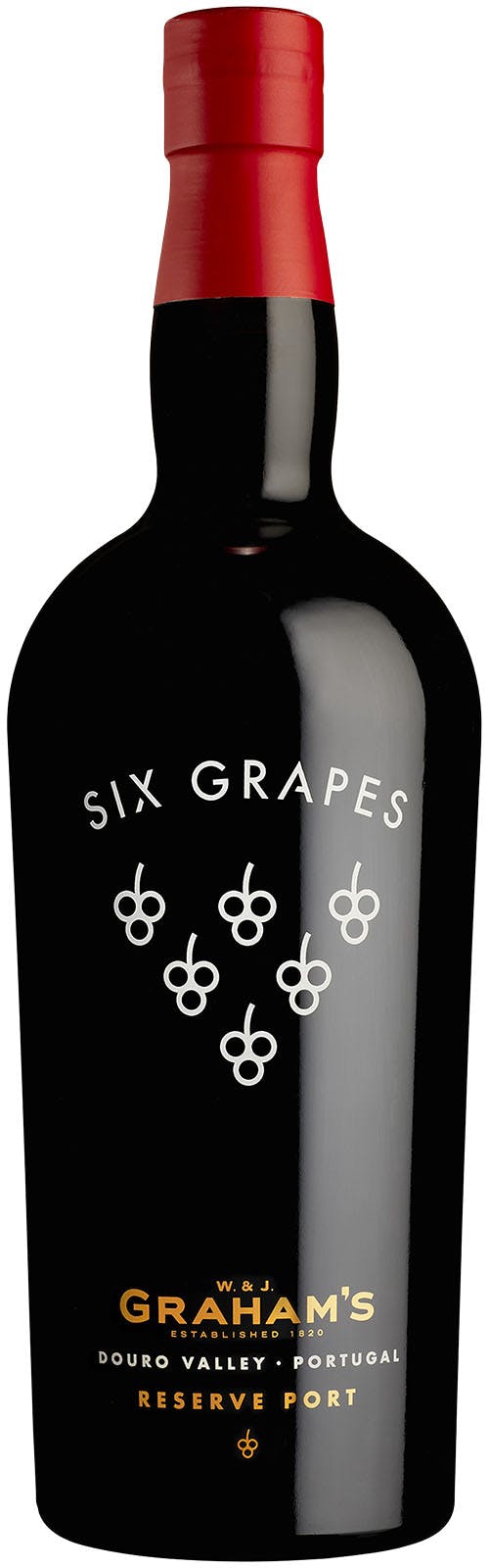 W&J Graham's Six Grapes Reserve Port 750ml - The Wine Guy