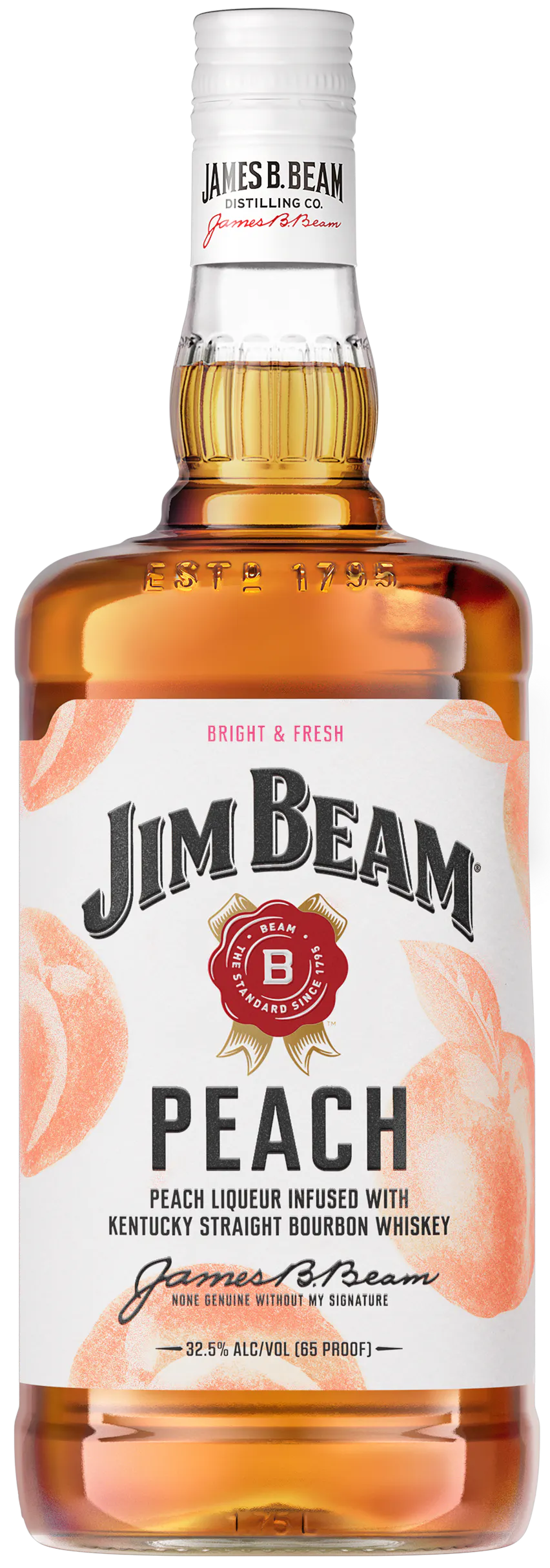 Jim Beam Peach 1.75L - Yankee Spirits