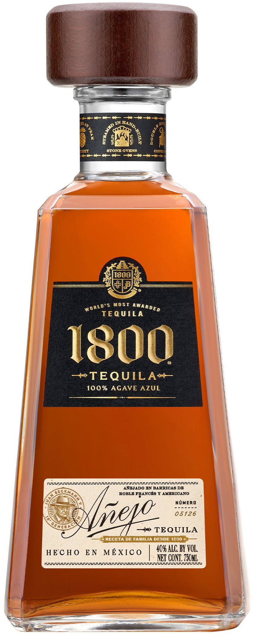 1800 Tequila Añejo 750ml 2本セット 1800 Anejo Tequila 750ml - Old Town Tequila