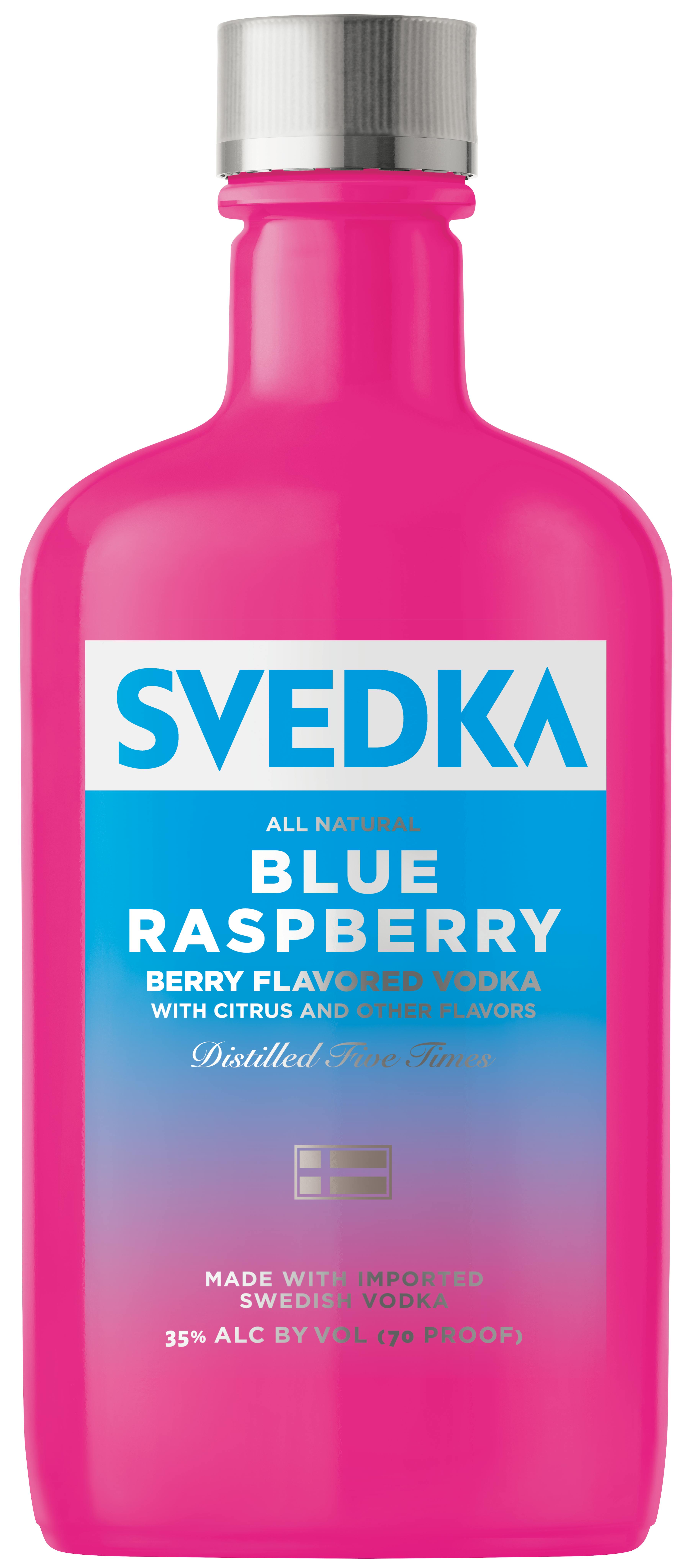 Svedka Blue Raspberry Vodka 200ml - Yankee Spirits