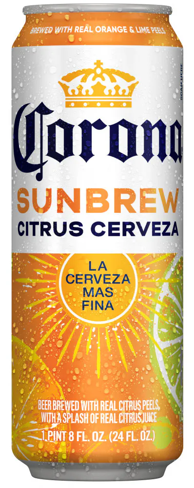 Corona Sunbrew Citrus Cerveza 24 oz. Can - Vine Republic