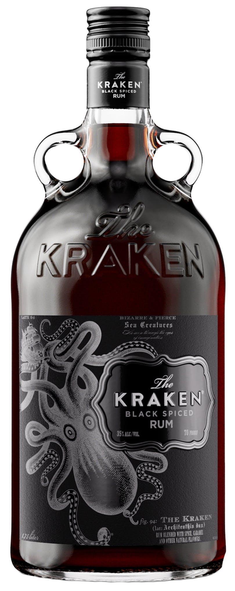 Kraken Black Spiced Rum 70 Proof 1.75L - Vine Republic