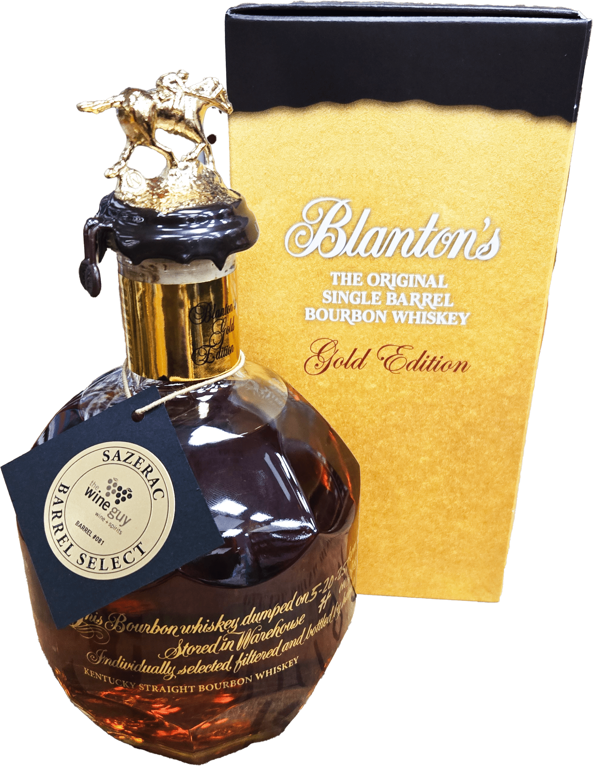 Blanton's Gold Edition Bourbon Whiskey 750ml - The Wine Guy