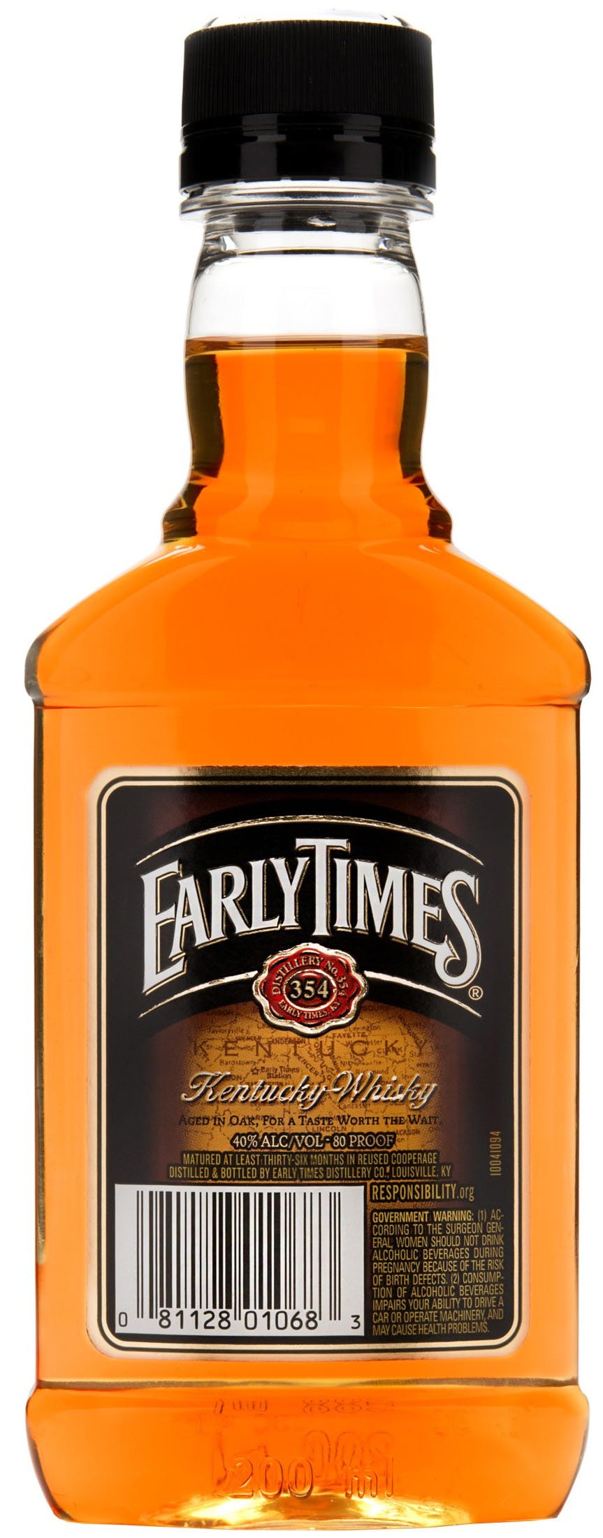 Early Times Kentucky Whisky 200ml - Yankee Spirits