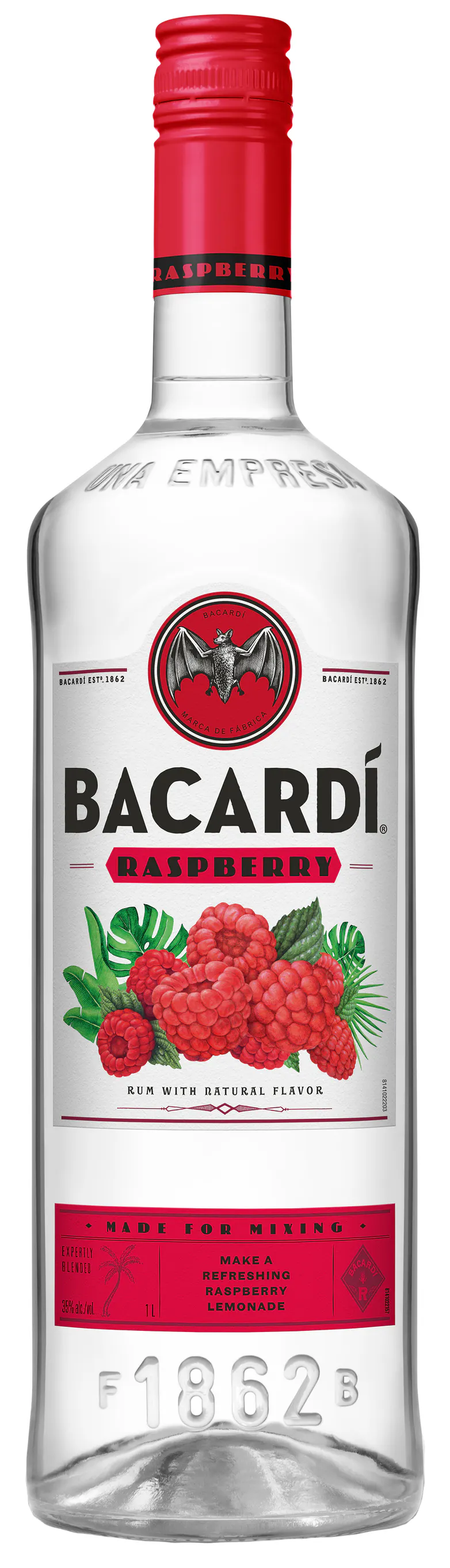 Bacardi Raspberry Rum 1L - Allendale Wine Shoppe