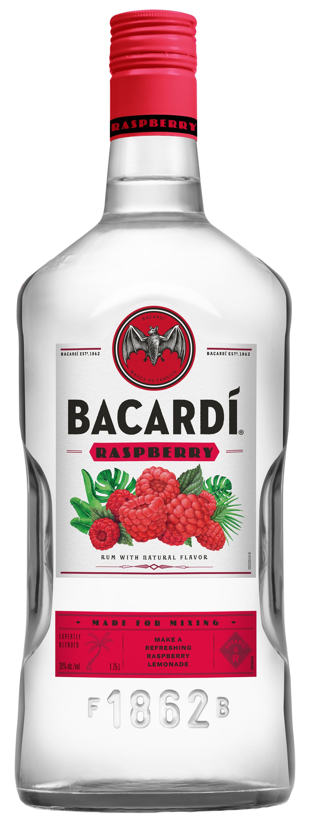 Bacardi Raspberry Rum 1.75L - Yankee Spirits