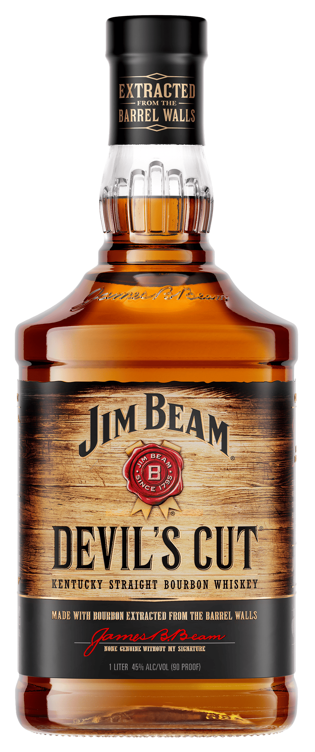 Jim Beam Devil's Cut 750ml - Yankee Spirits, image size:1049x2500