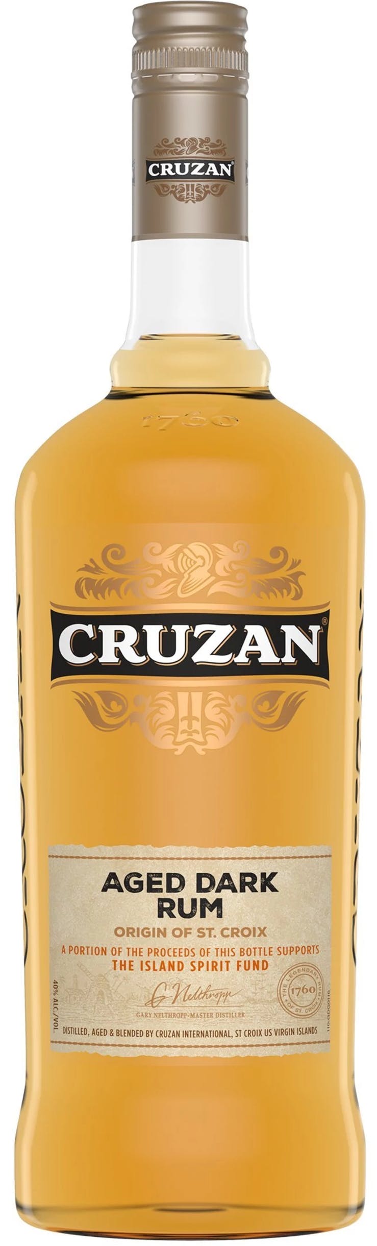 Cruzan Aged Dark Rum 1L