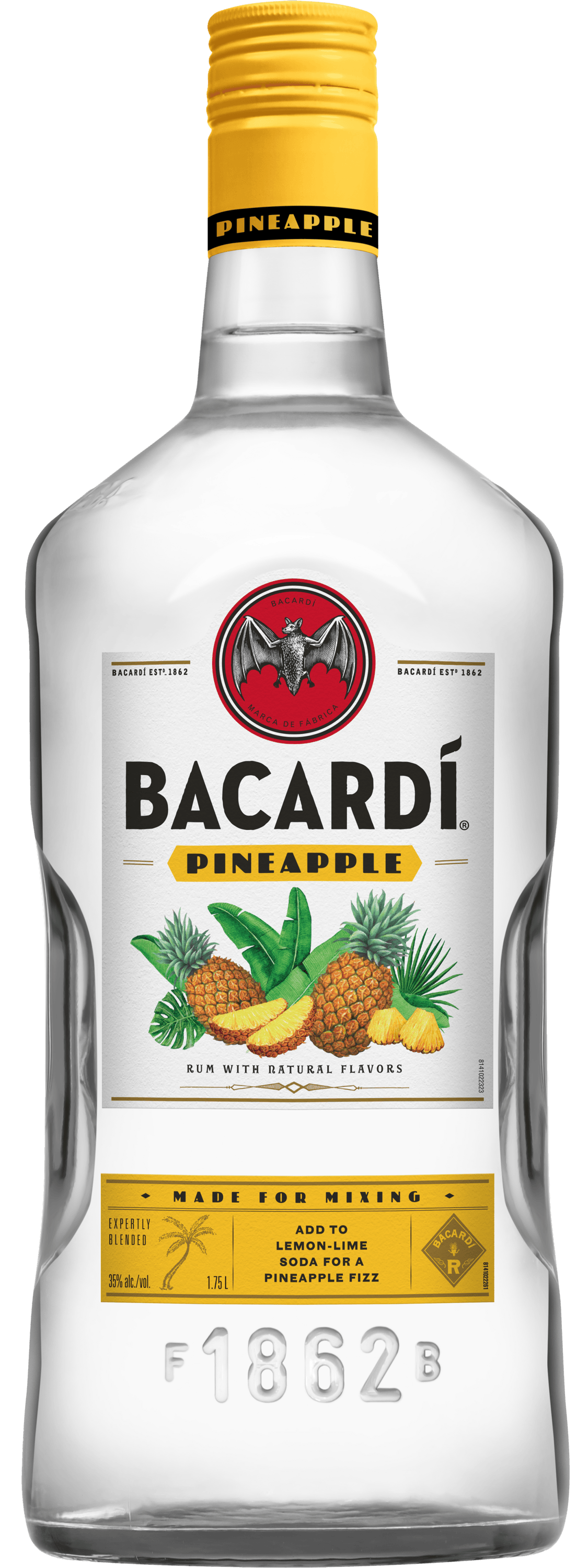 Bacardi Pineapple 1.75L - Yankee Spirits