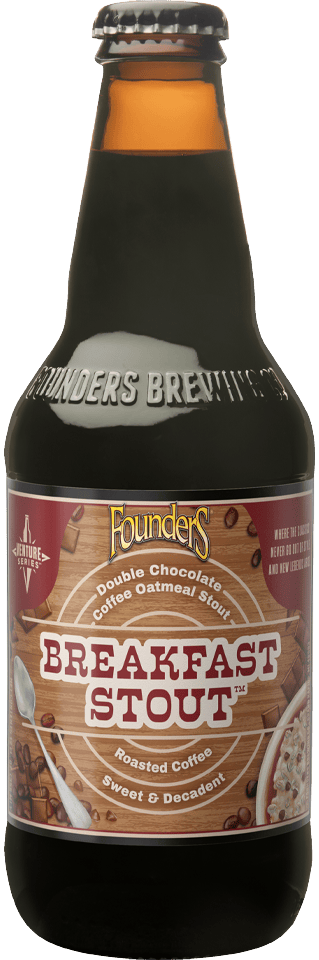 Founders Brewery Breakfast Stout 12 oz. Bottle