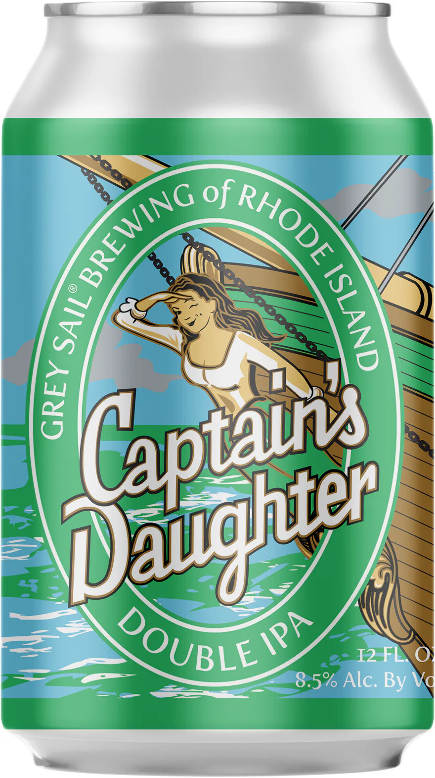 Grey Sail Brewing Captain's Daughter Double IPA 4 pack 12 oz. Can