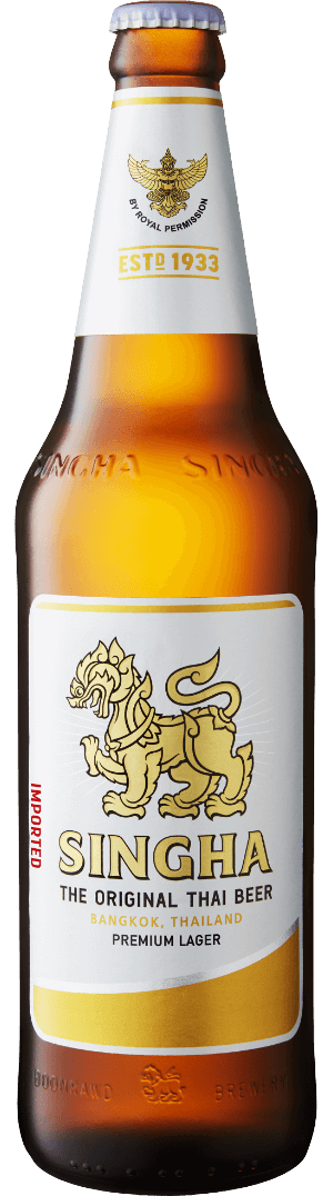 Singha Thai Beer 12 oz. Bottle
