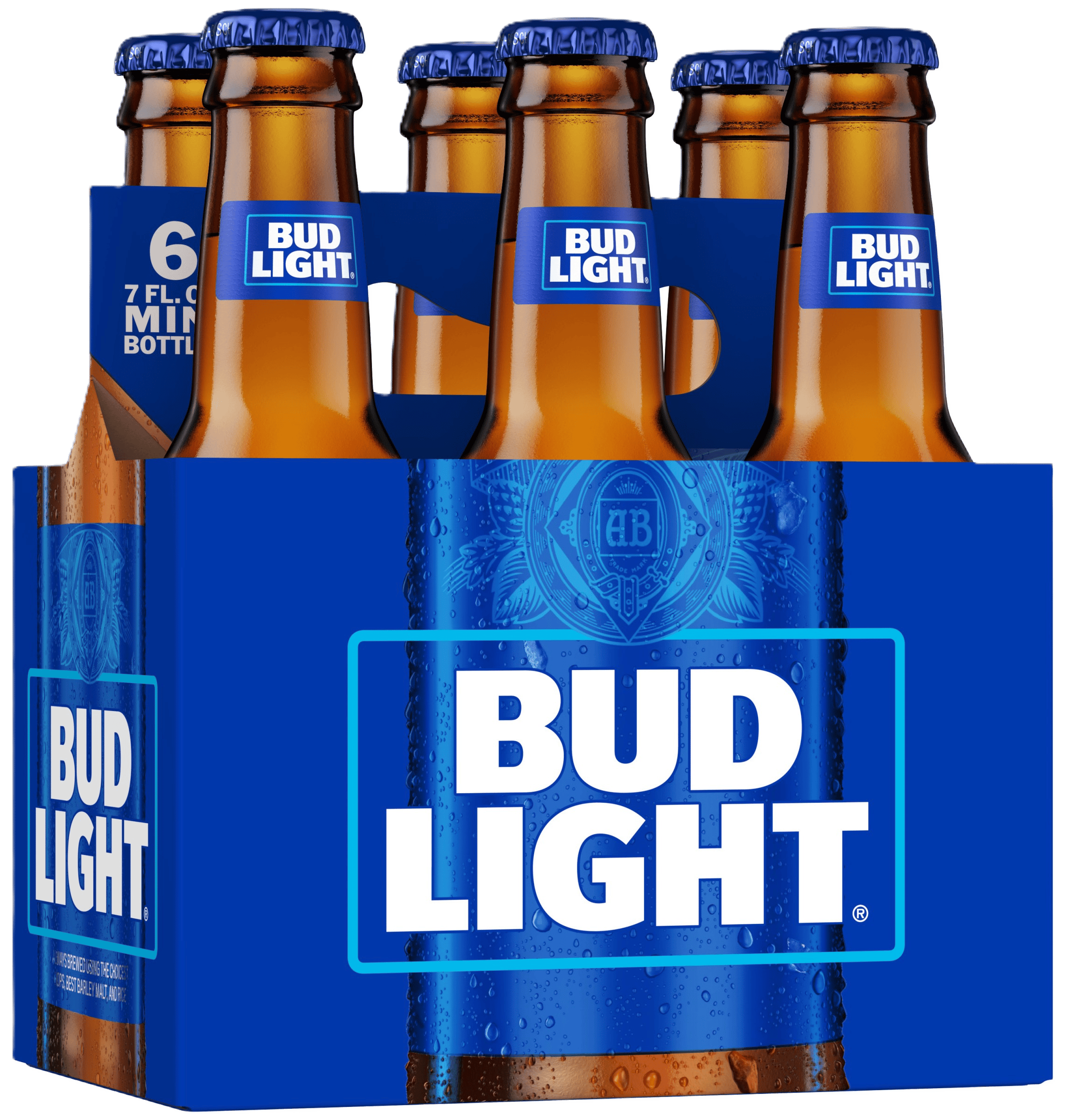 Bud Light Beer 6 pack 7 oz. Bottle - House of Wine \u0026 Liquor-Boonton, image size:2286x1286