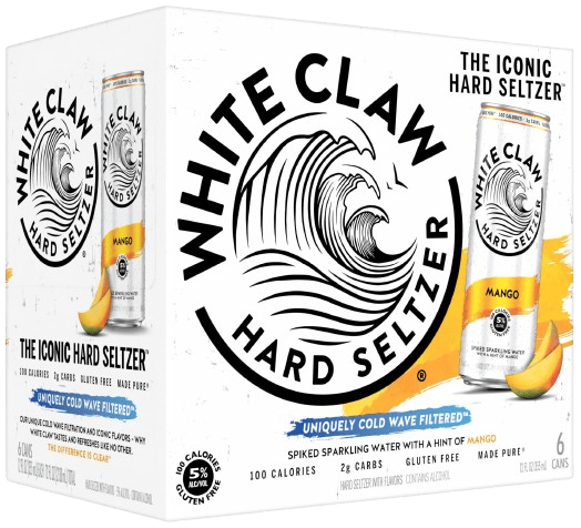 White Claw Mango 6 pack 12 oz. Can