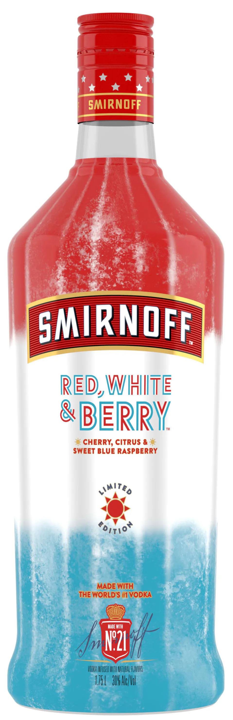 Smirnoff Red, White & Berry Vodka 1.75L - Allendale Wine Shoppe